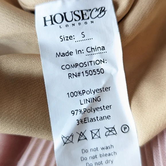 NWT House of CB plisse Isolde dress - Picture 8 of 11